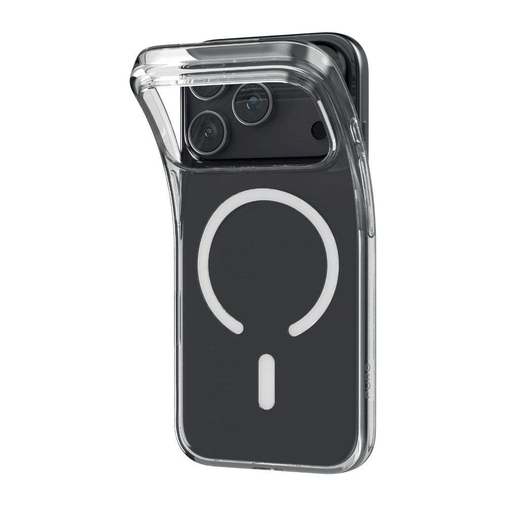 iPhone 18 Pro PURO 0.3 MAG Genbrugsplast Cover - MagSafe Kompatibel - Gennemsigtig