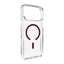 iPhone 18 Pro PURO LITE MAG Hybrid Cover - MagSafe Kompatibel - Gennemsigtig / Bordeaux
