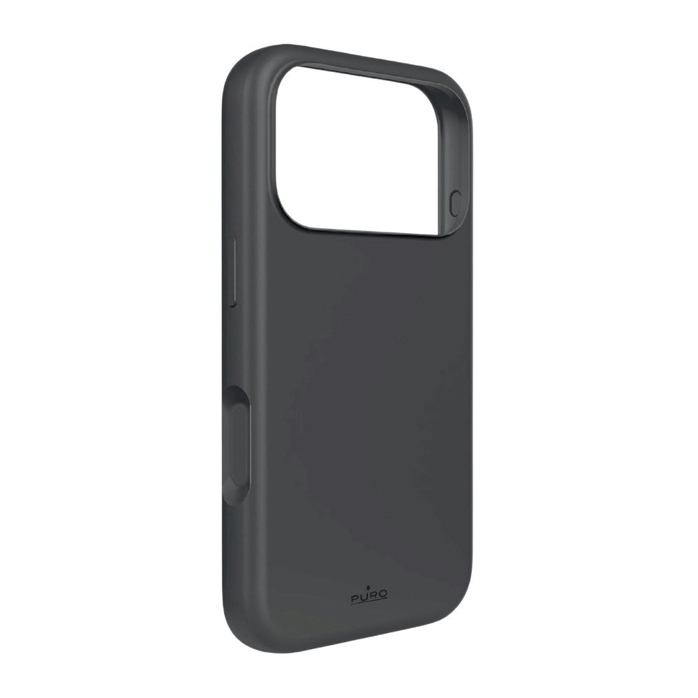 iPhone 18 Pro Max / 17 Pro Max PURO ICON MAG Silikone Cover - MagSafe Kompatibel - Sort