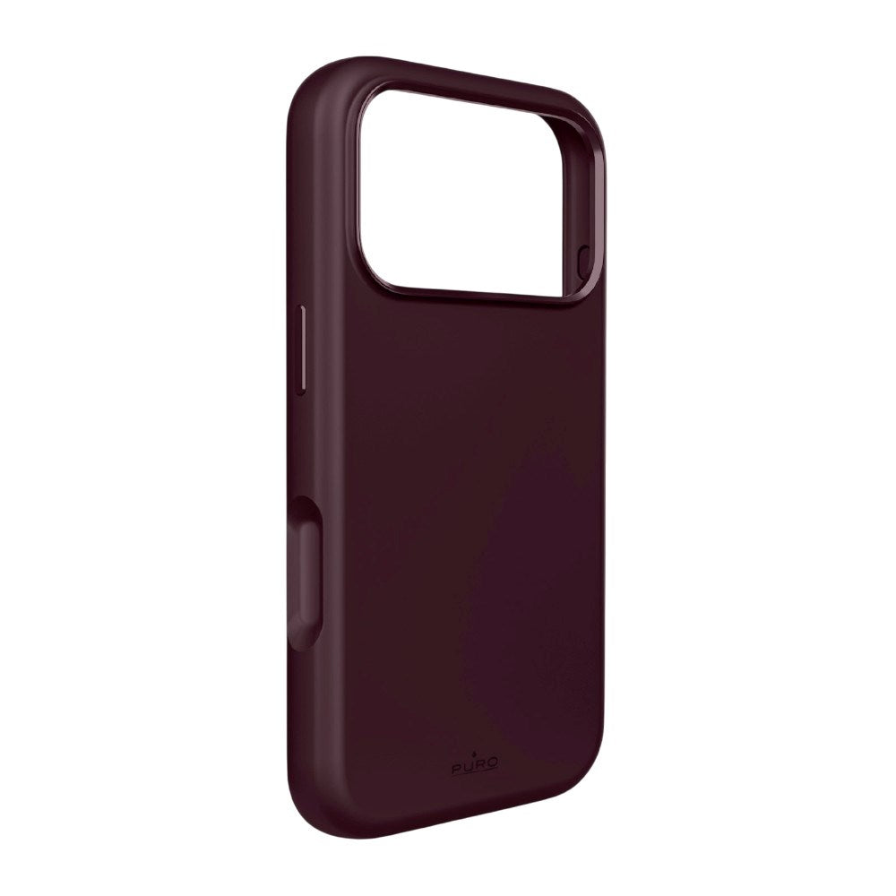 iPhone 18 Pro Max / 17 Pro Max PURO ICON MAG PRO Silikone Cover - MagSafe Kompatibel - Bordeaux
