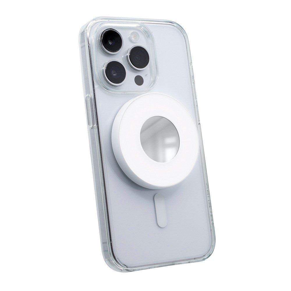 Puro MagSafe Selfie Lys - Hvid
