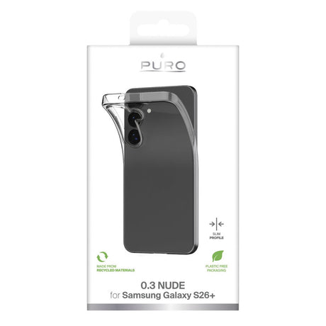 Samsung Galaxy S26+ (Plus) PURO NUDE Ultra Slim Cover 0.3mm - Gennemsigtig