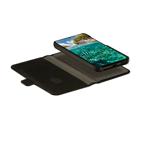 Samsung Galaxy S23 dbramante1928 Lynge Ægte Læder Magnet Cover - Black