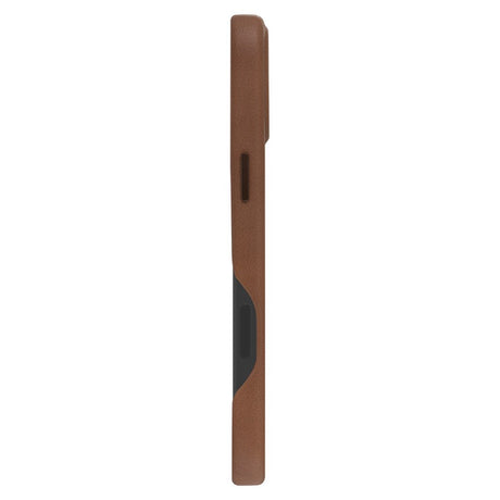 Dbramante1928 iPhone 16 Plus Roskilde Cover - 100% Ægte Læder - MagSafe Kompatibel - Dark Tan