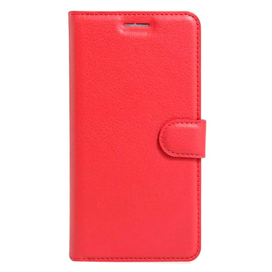 iPhone SE (2022 / 2020) / 8 / 7 Mobilcover m. Pung Soft Pouch Læder Rød