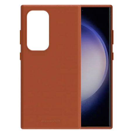 Samsung Galaxy S24 Ultra dbramante1928 Roskilde Ægte Læder Cover - Tan