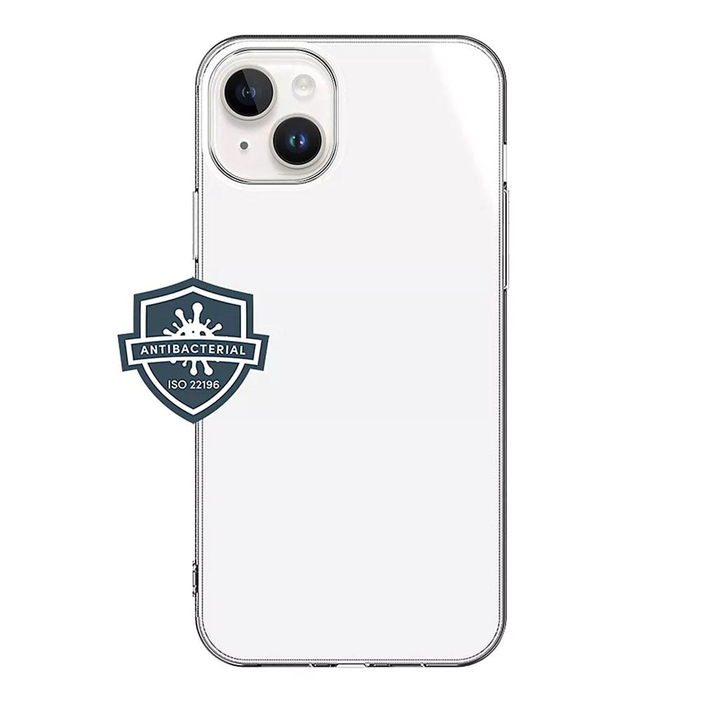 iPhone 14 Plus Key Silicone Soft Case - Gennemsigtig