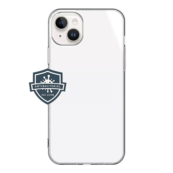 iPhone 14 Plus Key Silicone Soft Case - Gennemsigtig