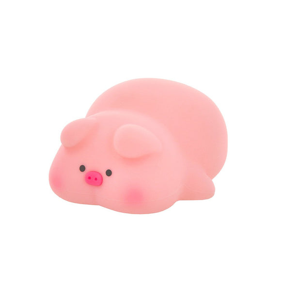 Forever Light LED Silikone Natlampe - Sleepy Pig
