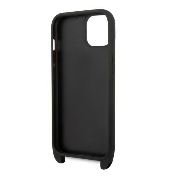 Karl Lagerfeld iPhone 14 Hybrid Cover m. Strop - Sort