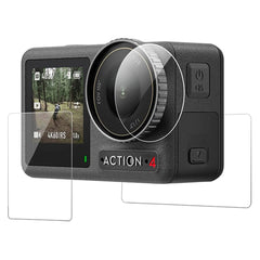 TELESIN DJI Osmo Action 3 / 4 Hærdet Skærmbeskyttelsesglas - Gennemsigtig