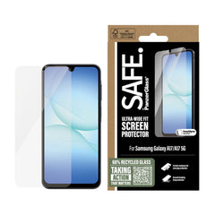 SAFE by PanzerGlass Samsung Galaxy A17 (5G) Ultra-Wide Fit Skærmbeskyttelsesglas - Gennemsigtig