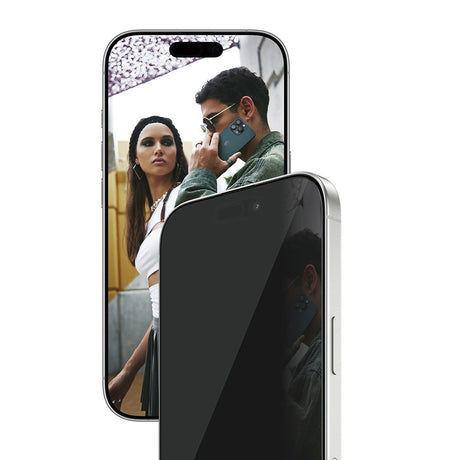 SAFE by PanzerGlass iPhone 17 / 16 Pro Ultra-Wide Fit Skærmbeskyttelsesglas - Privacy Funktion - Gennemsigtig