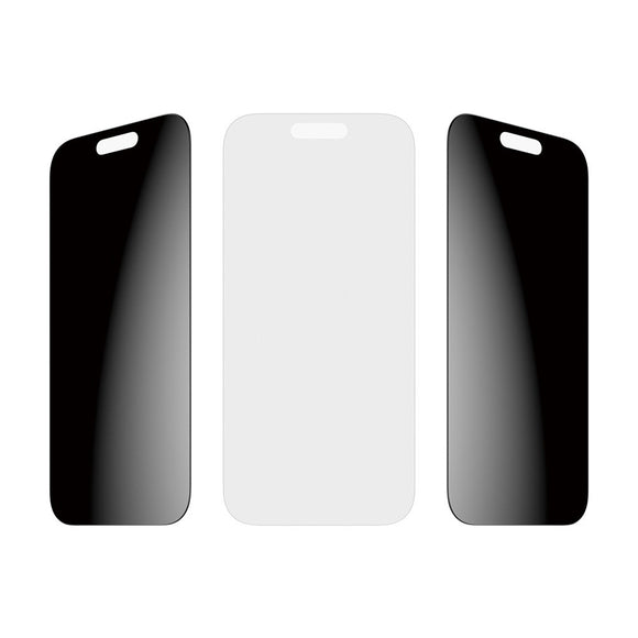 SAFE by PanzerGlass iPhone 17 / 16 Pro Ultra-Wide Fit Skærmbeskyttelsesglas - Privacy Funktion - Gennemsigtig
