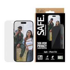 SAFE by PanzerGlass iPhone Air Ultra-Wide Fit Skærmbeskyttelsesglas - Privacy Funktion - Gennemsigtig