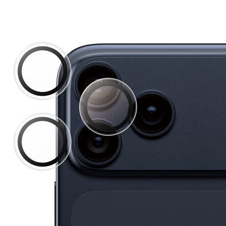 Safe by PanzerGlass iPhone 17 Pro / 17 Pro Max / 16 Pro / 16 Pro Max Kameralinse Beskyttelsesglas - Gennemsigtig / Sort