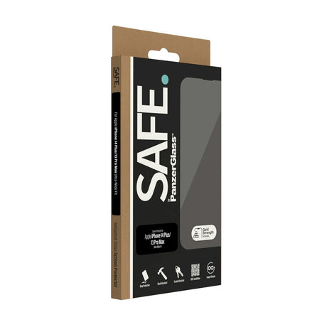 SAFE by PanzerGlass iPhone 14 Plus/13 Pro Max Skærmbeskyttelse - Ultra Wide Fit - Gennemsigtig