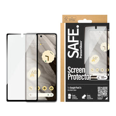BULK - SAFE by PanzerGlass® 2-in-1 Pack Google Pixel 7A - Skærmbeskyttelse & Cover - Gennemsigtig / Sort Kant