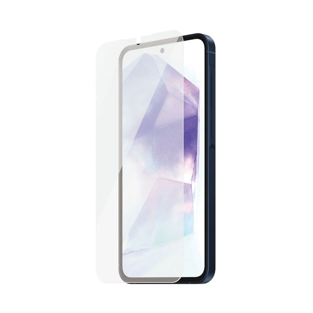Samsung Galaxy A55 (5G) Safe By PanzerGlass® Ultra-Wide Fit Skærmbeskyttelse - Case Friendly - Gold Strength - Gennemsigtig