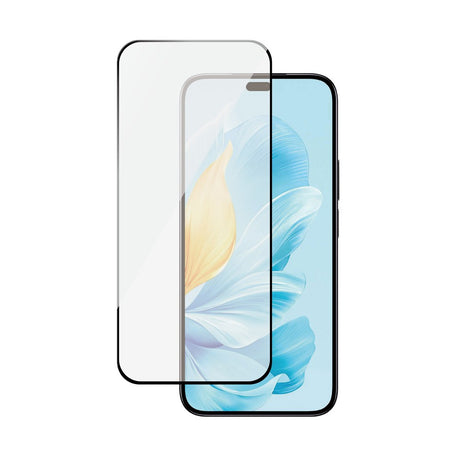 Honor 200 Lite / X8b Safe By PanzerGlass® Ultra-Wide Fit Skærmbeskyttelse - Case Friendly - Gold Strength - Gennemsigtig / Sort Kant