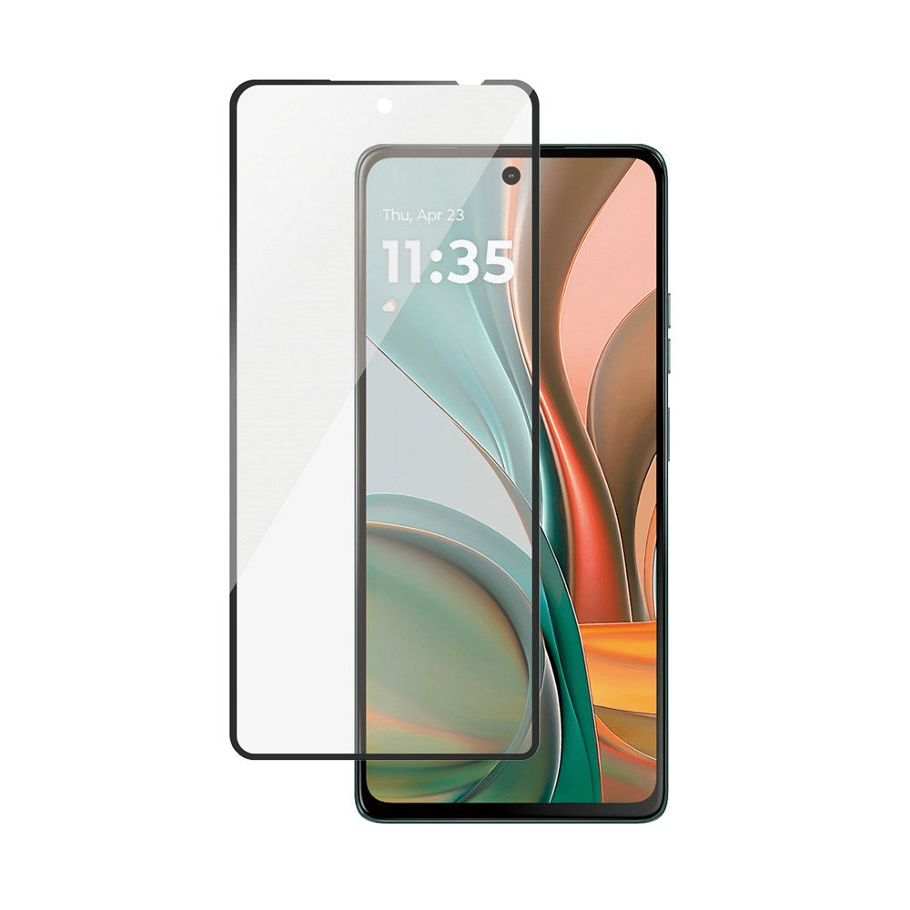 SAFE by PanzerGlass Ultra-Wide Fit Skærmbeskyttelsesglas - Motorola Moto G75 (5G) - Gennemsigtig / Sort Kant