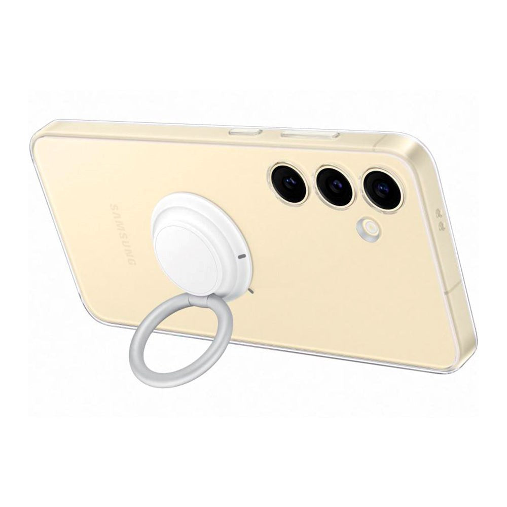 Original Samsung Galaxy S24+ (Plus) Clear Gadget Cover m. Kickstand & Strop - Gennemsigtig (EF-XS926CTEGWW)