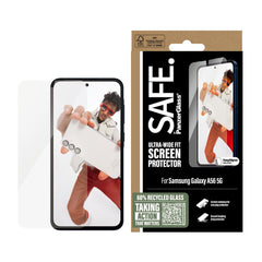 SAFE by PanzerGlass Samsung Galaxy A56 (5G) Ultra-Wide Fit Skærmbeskyttelsesglas m. Easy Aligner - Gennemsigtig