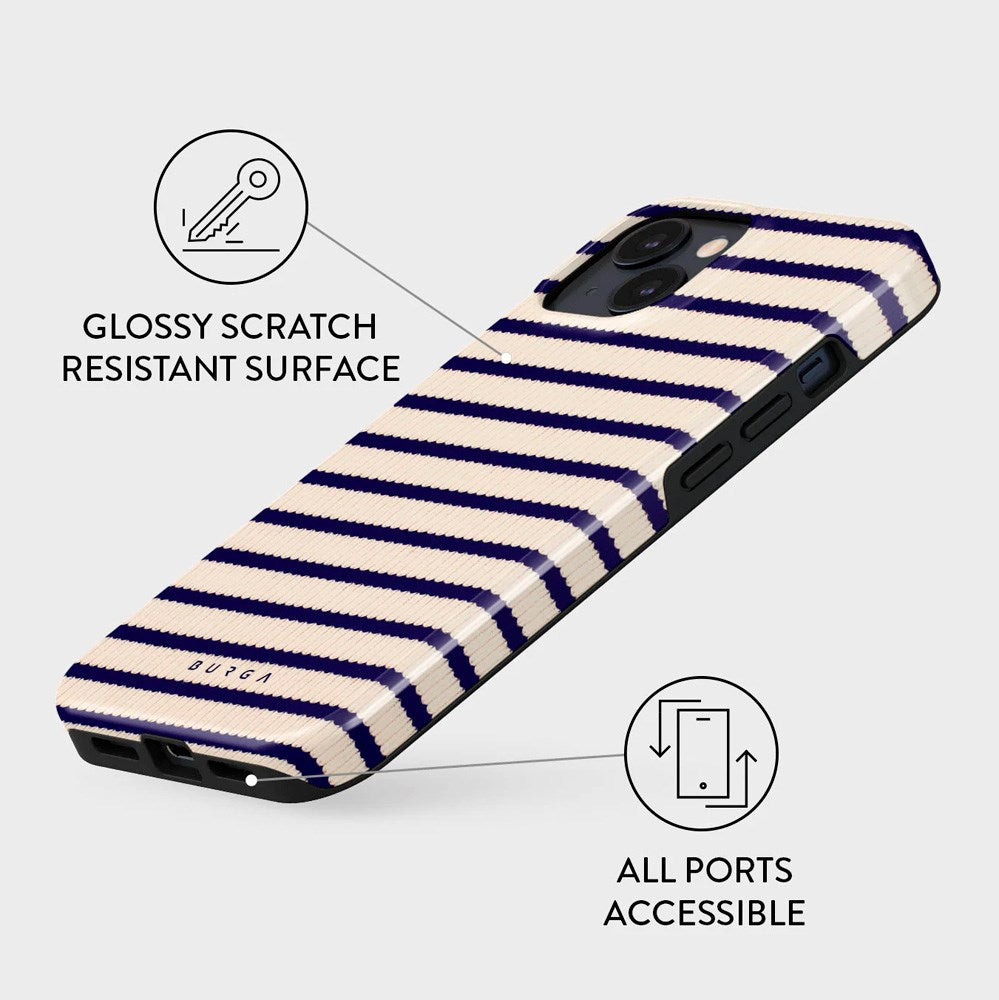 iPhone 14 Burga Tough Fashion Case - MagSafe Kompatibel - Old Money