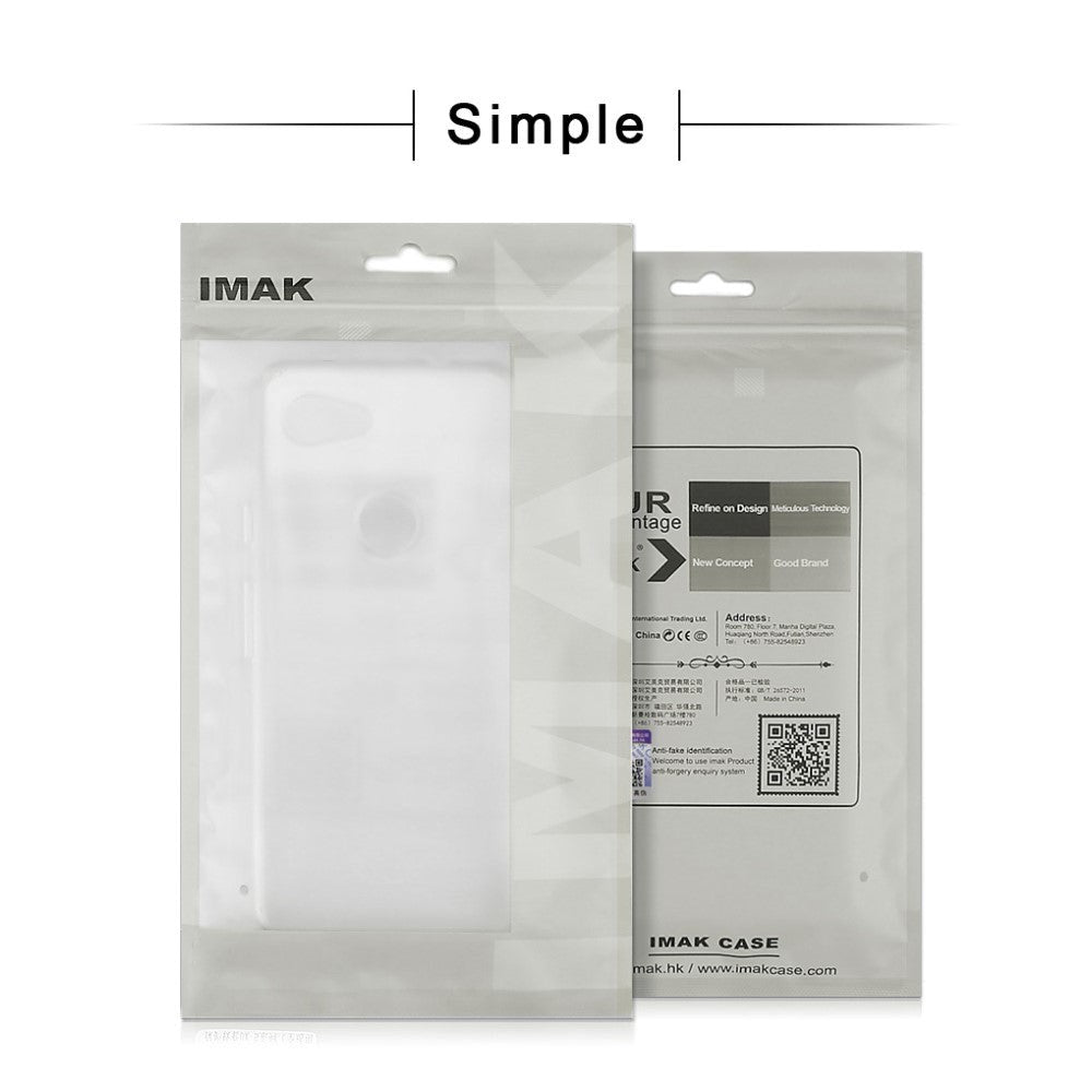 OnePlus 11 IMAK UX-5 Series Fleksibelt Plastik Cover - Gennemsigtig