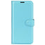 Samsung Galaxy A25 (5G) Litchi Læder Cover m. Pung - Lyseblå