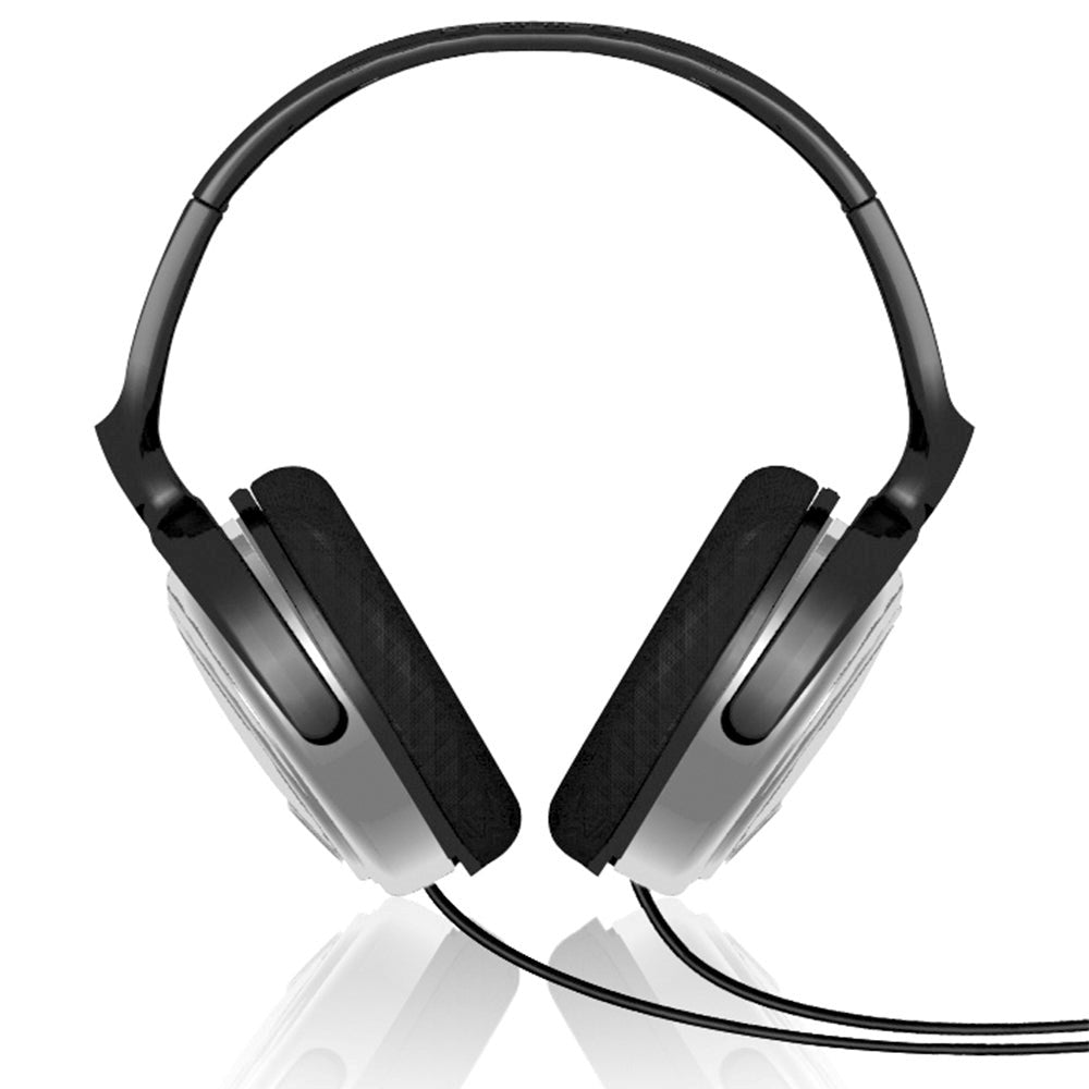Philips Høretelefoner Over-Ear m. 3.5/6.3mm Jackstik - Sort / Grå
