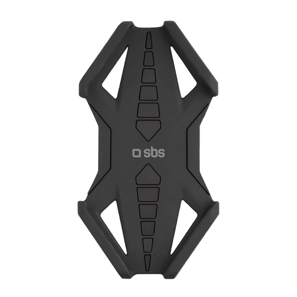 SBS Silikone Mobilholder til Cykel / Løbehjul - Max Mobil: 85mm - Sort
