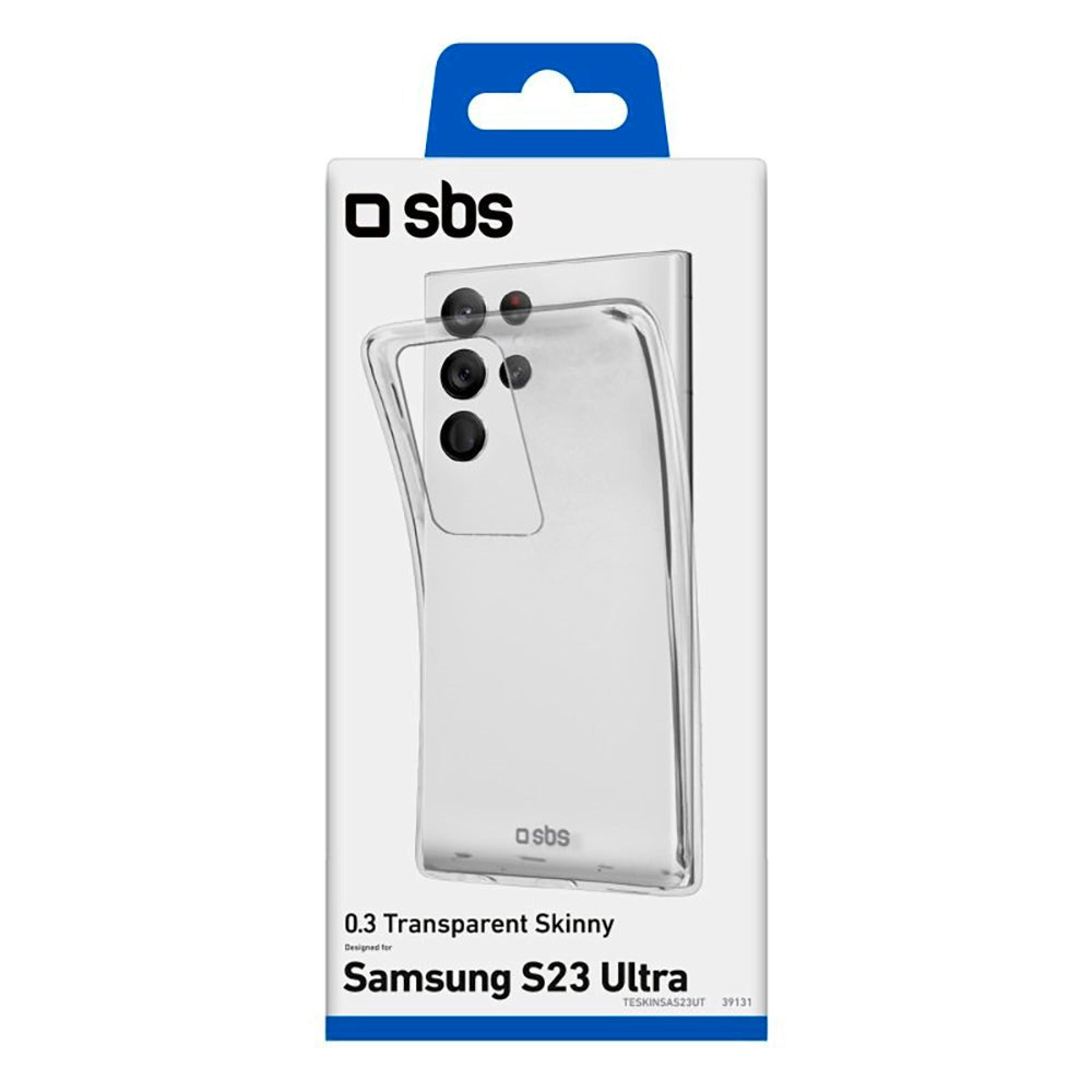SBS Samsung Galaxy S23 Ultra Skinny Cover - Gennemsigtig