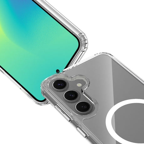 Samsung Galaxy S26 Spello Mag+ Clear Case - MagSafe Kompatibel - Gennemsigtig