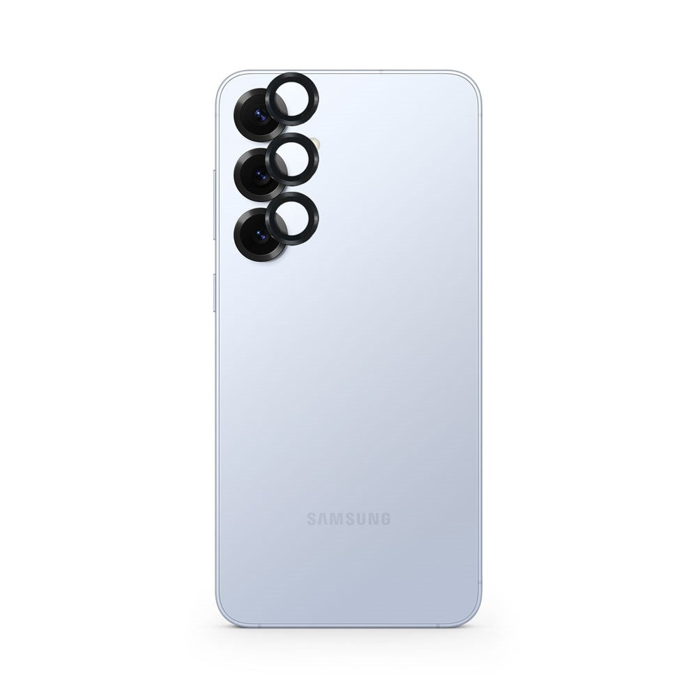 Samsung Galaxy S26 / S26+ (Plus) Spello Aluminium Kameralinsebeskyttelse - Sort