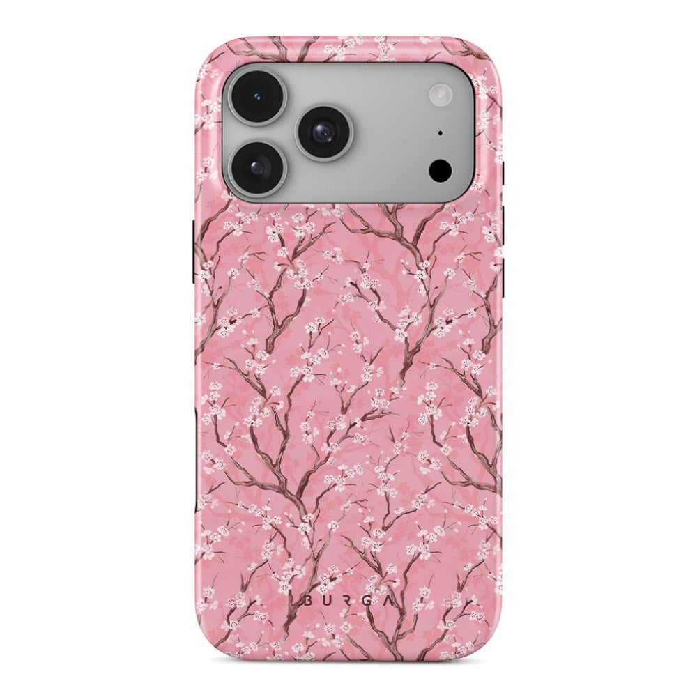 iPhone 18 Pro Max Burga Tough Fashion Case - MagSafe Kompatibel - Sakura