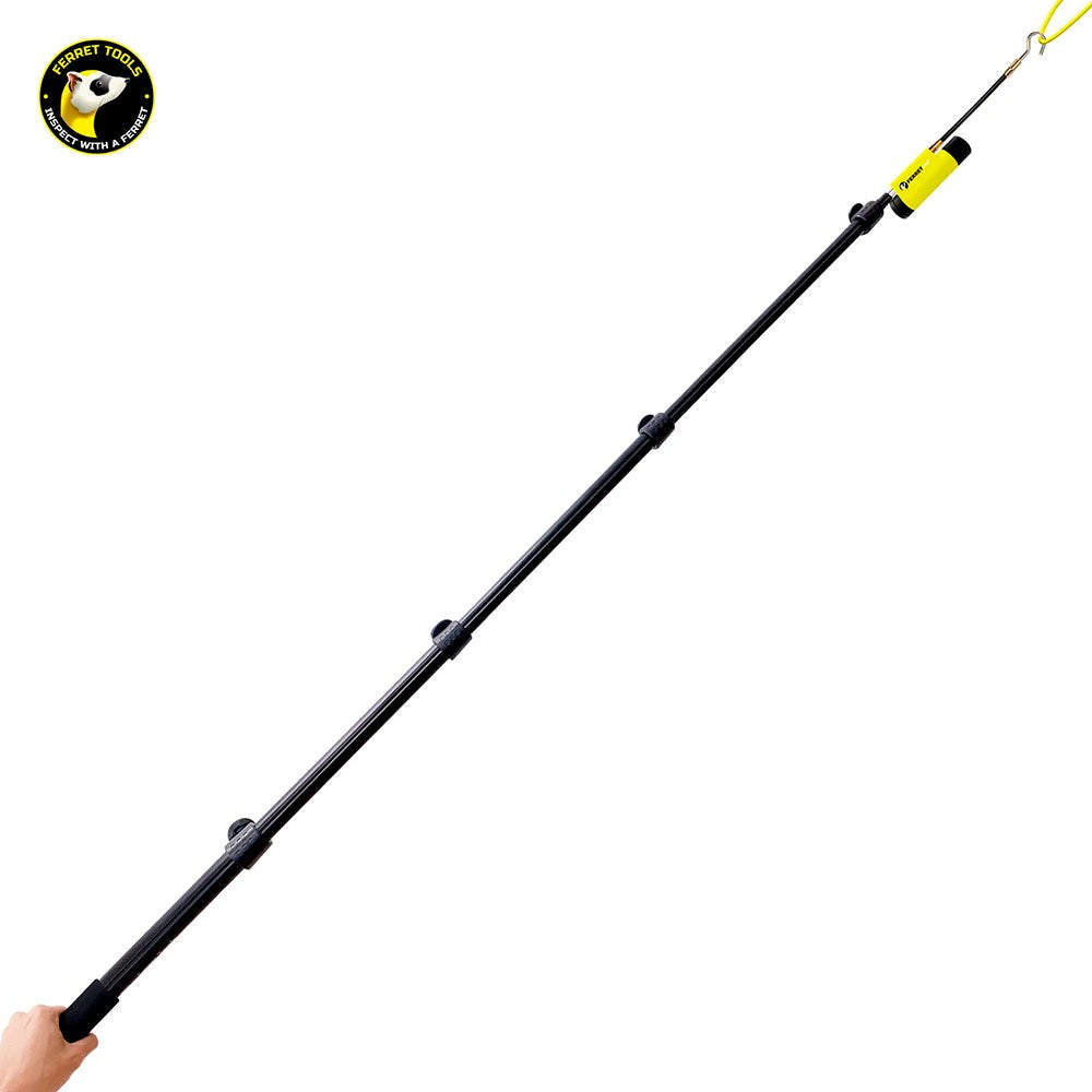 Ferret Tools - Ferret Stick - Teleskopstang m. Låsbare Sektioner - Sort