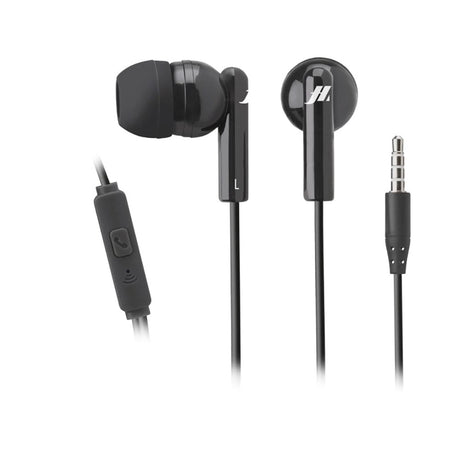 MUSIC HERO Tune Stereo In-Ear Høretelefoner m. Jackstik 3.5mm & Mikrofon - Sort