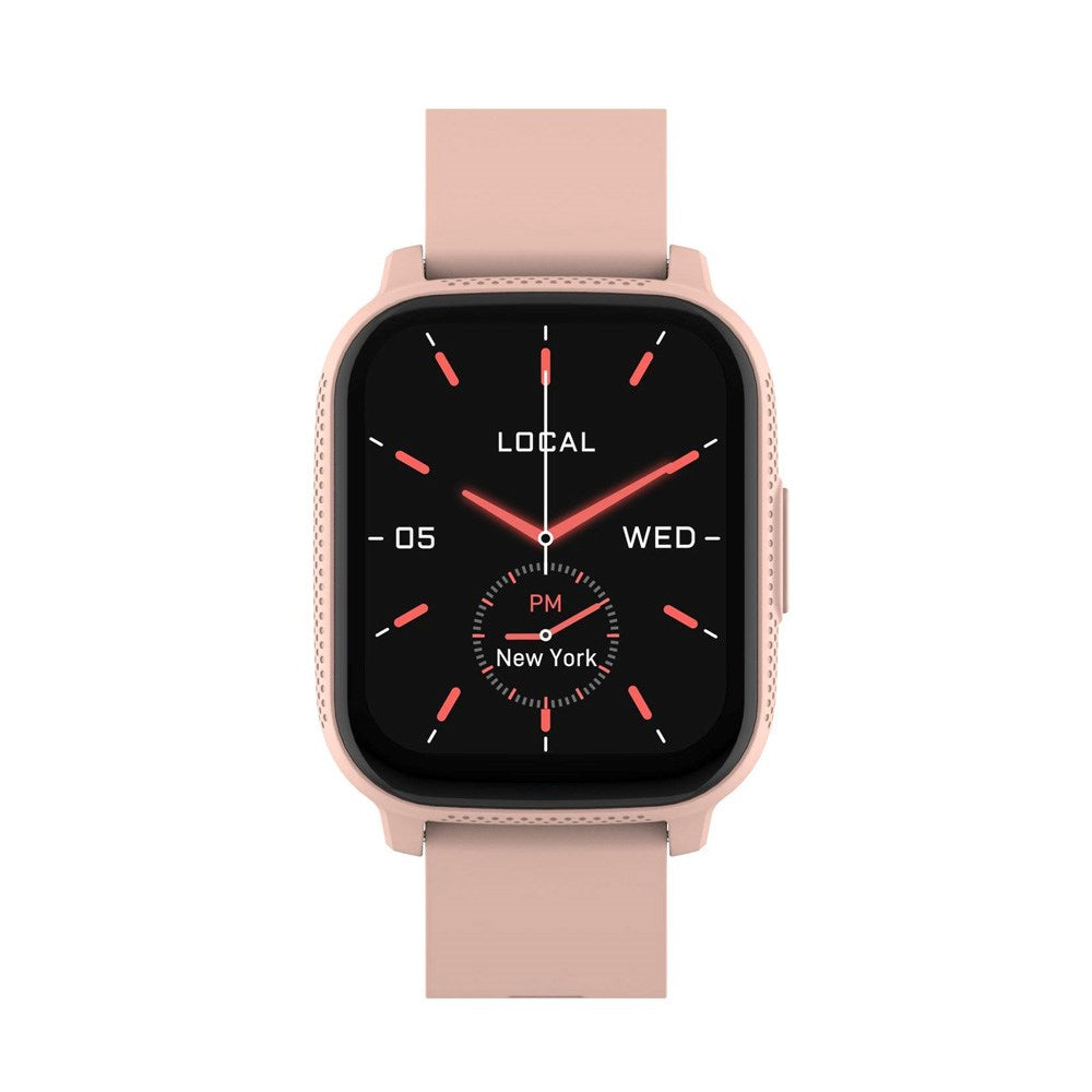 Denver SWC-184 Bluetooth Smartwatch m. Sundhedssporing - Lyserød