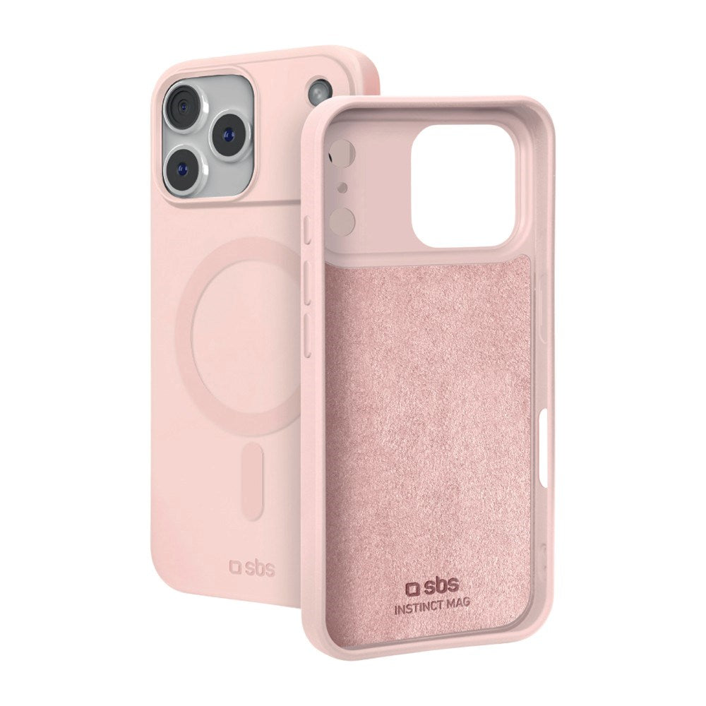 iPhone 18 Pro SBS Instinct Mag Cover - MagSafe Kompatibel - Lyserød