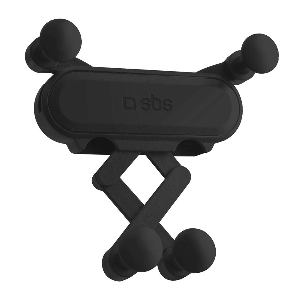 SBS Gravity Mobilholder til Ventilation - Max Mobil: 85mm - Sort