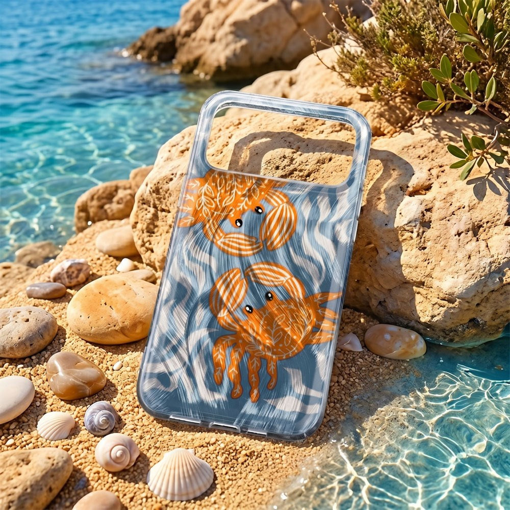 iPhone 16 Pro TFO Ultra Trendy Sommer Cover - Crab
