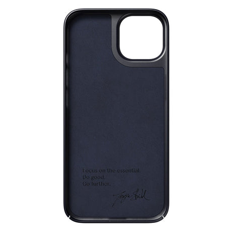 Nudient Thin Case iPhone 14 Cover - MagSafe Kompatibel - Midwinter Blue