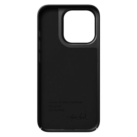 Nudient Thin Case iPhone 14 Pro Cover - MagSafe Kompatibel - Ink Black