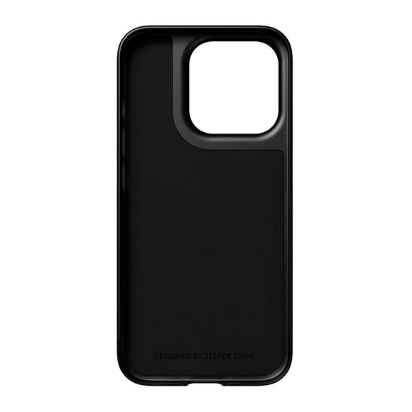 Nudient Thin Case iPhone 15 Pro Cover - MagSafe Kompatibel - Ink Black