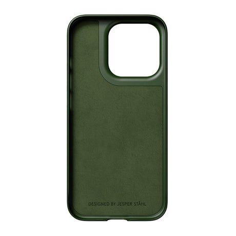 Nudient Thin Case iPhone 15 Pro Cover - MagSafe Kompatibel - Pine Green