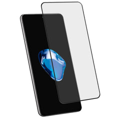 Samsung Galaxy S22 Ultra Holdit Hærdet Glas Skærmbeskyttelse - Sort Kant