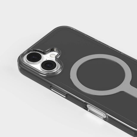 agood company iPhone 16 CLRPRTCT 100% Genbrugs Plastik Cover - Transparent / Tinted Black