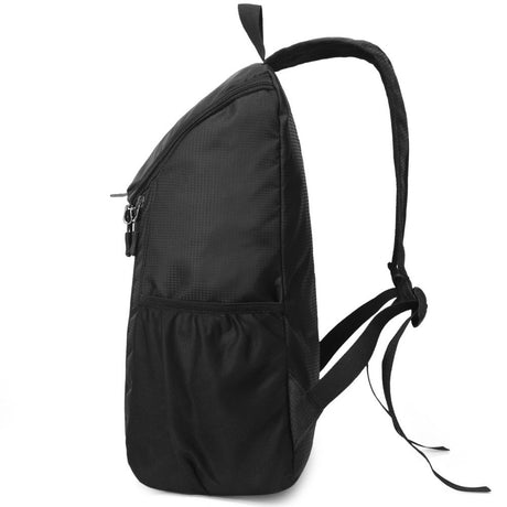 Vandafvisende 20L Nylon Rygsæk (42 x 28cm) - Sort