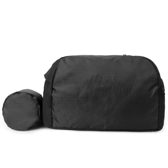 Vandafvisende 20L Nylon Rygsæk (42 x 28cm) - Sort